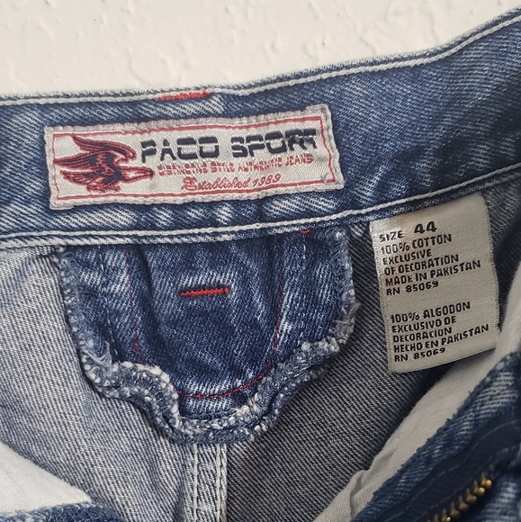 Paco Sport Jean Shorts - Picture 4 of 6